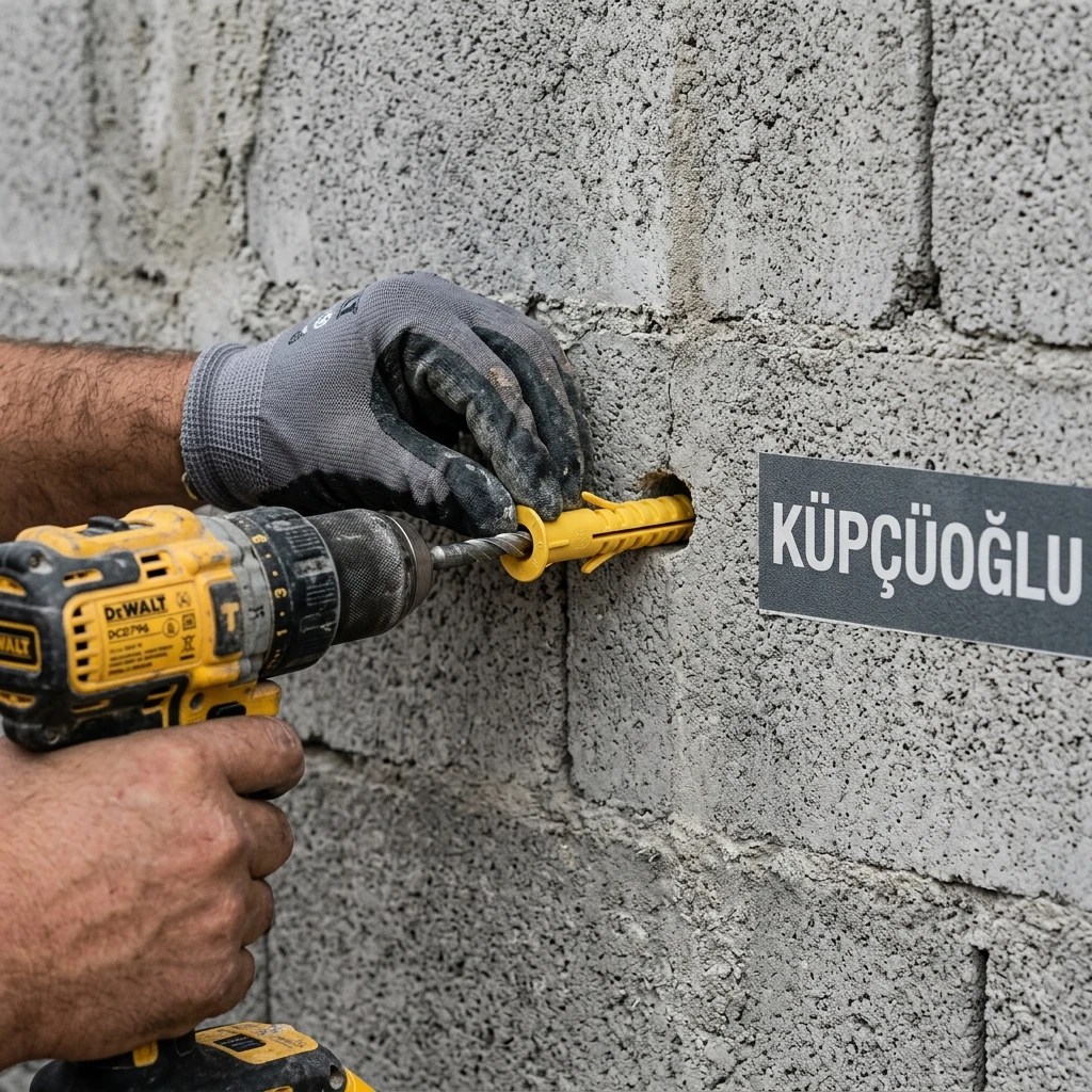 Bims Duvara Dübel Nasıl Çakılır? Dolap & Kombi Montajı