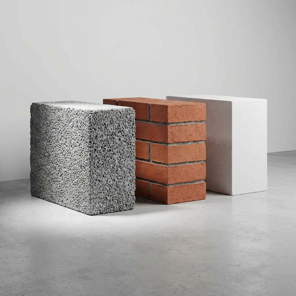 Bims, Tuğla ve Gazbeton Karşılaştırması: Hangi Malzeme Daha Avantajlı?