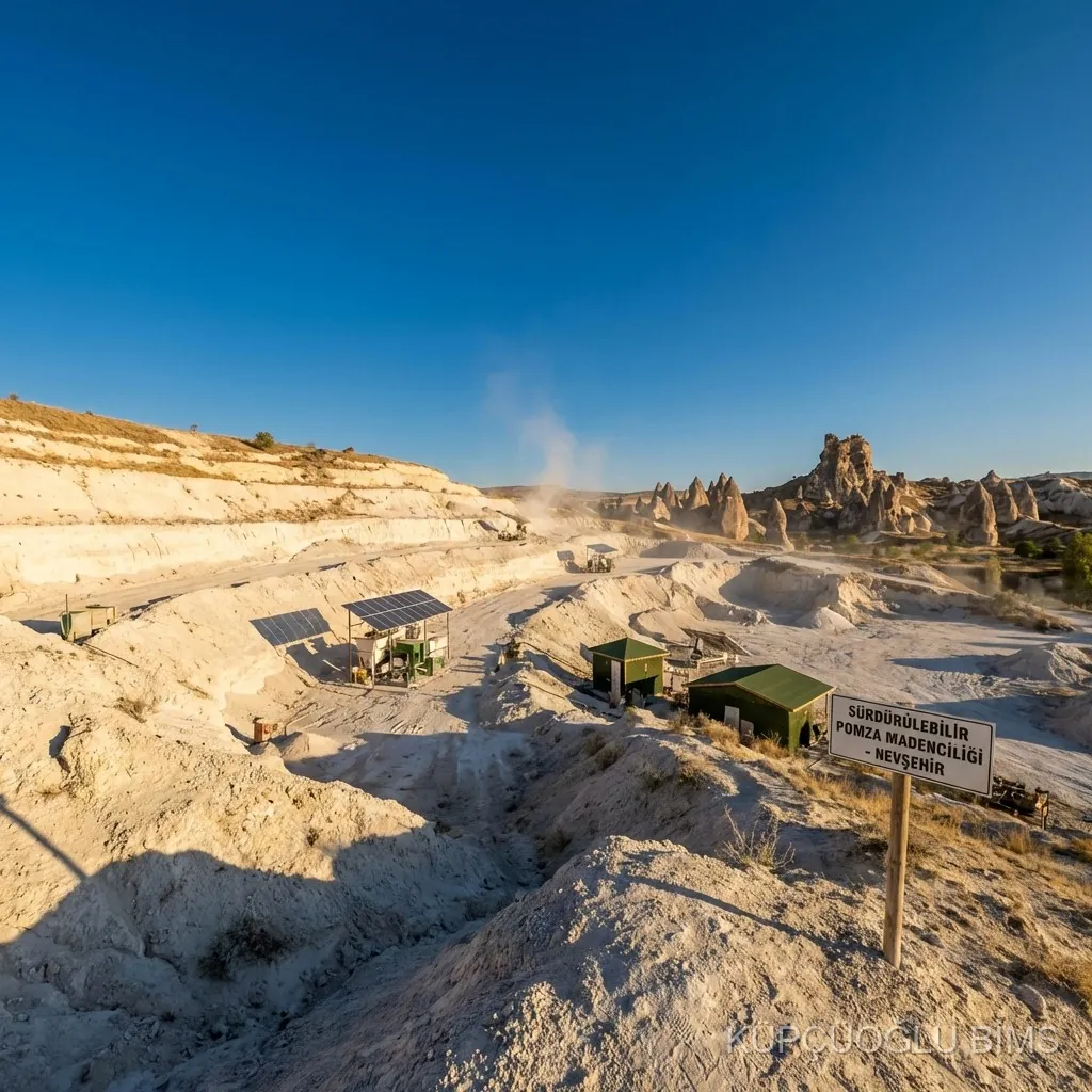 Beyaz Altının Hikayesi: Nevşehir Pomza Madeni ve Küpçüoğlu Teknolojisi Görsel 2