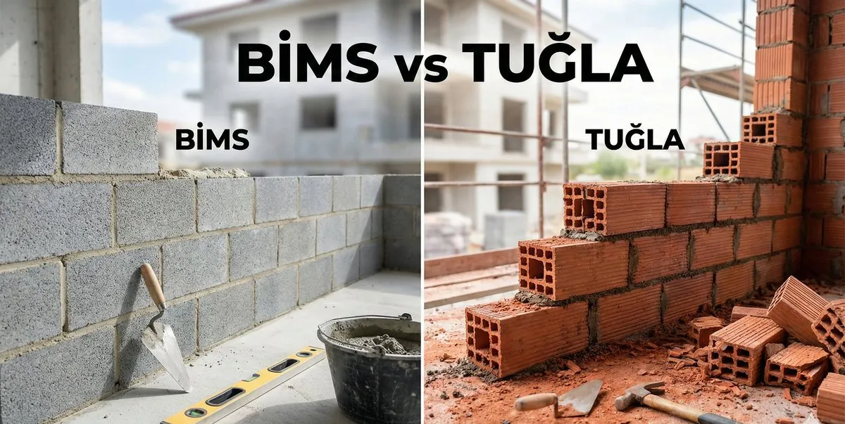 Bims ve Tuğla Karşılaştırması İnşaat